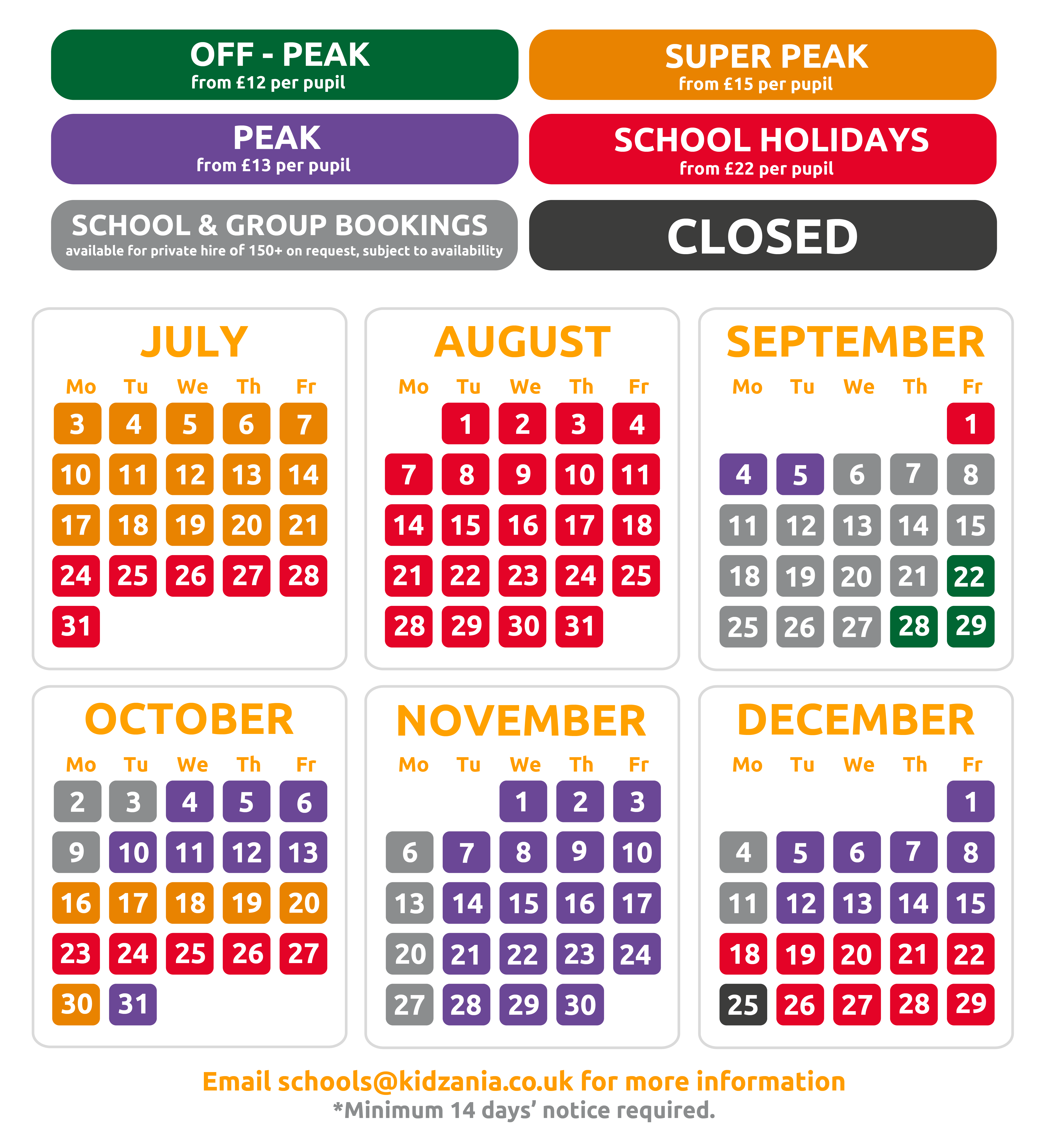 Academic calendar july 2023